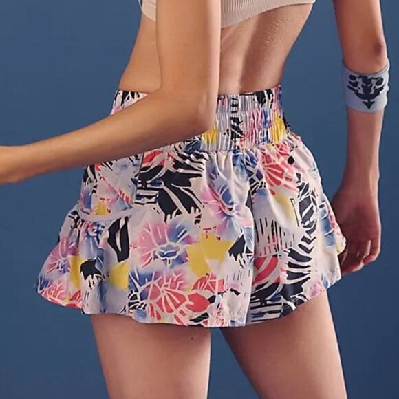 Free People Multicolor Athletic Shorts - Picture 2 of 3